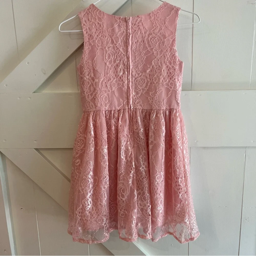 The Children's Place Girl’s‎ Pink Scoop Neck Dress Size 10 New with Tags